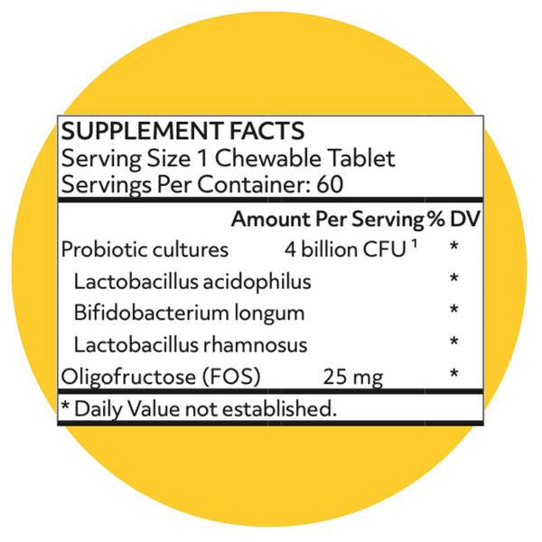 Probio Balance - 60 Chewable Tablets