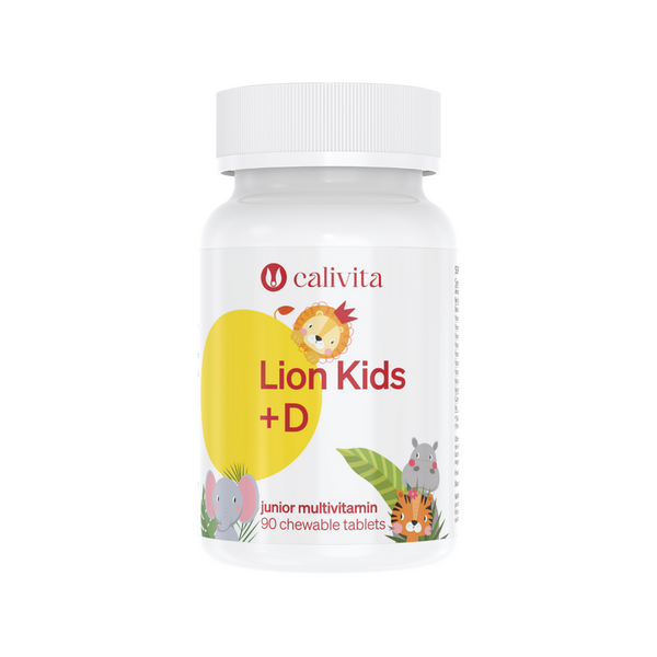 Lion Kids + D - 90 Tablets